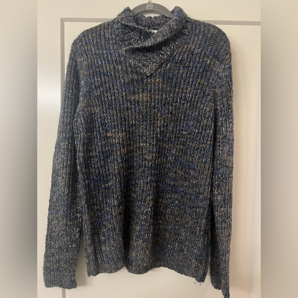 Mens Mock Neck Sweater
